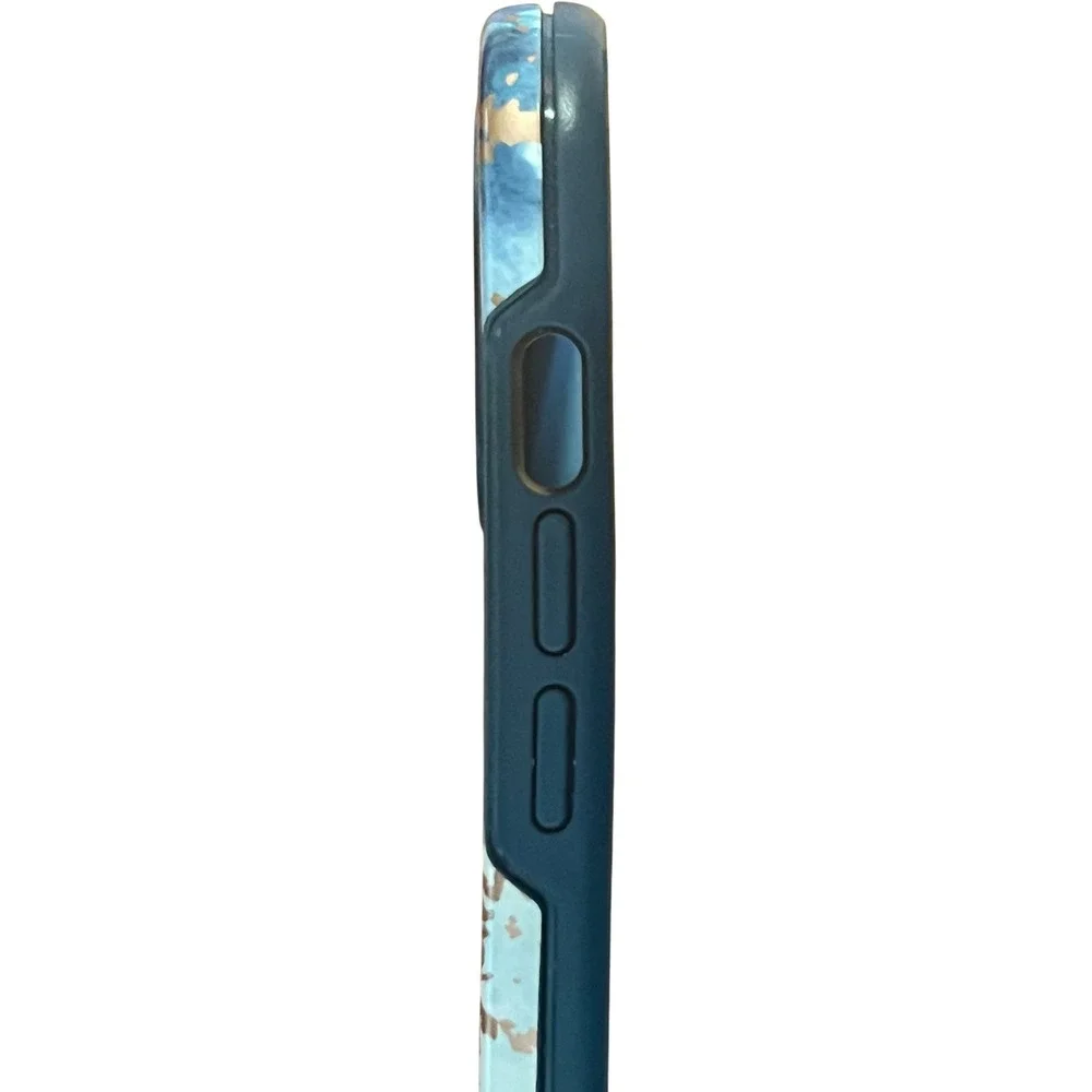 OtterBox Symmetry Case iPhone 13 12 Pro Max Enigma Marble Blue MagSafe DROP+